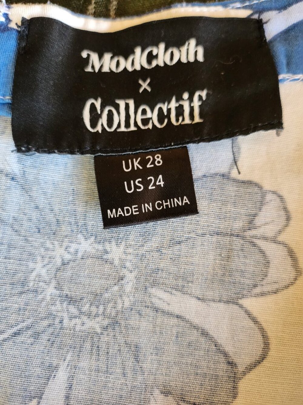 ModCloth x Collectif Daisy Hedgehog Swing A-Line Skirt Vintage Rare Plus Size - Picture 15 of 15